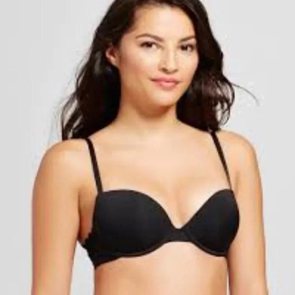 34D Maidenform Self Expressions Essential Push Up Bra Black NWT - Picture 9 of 13